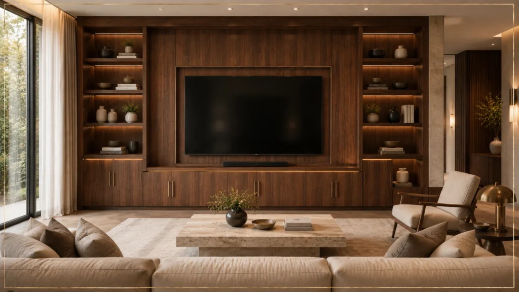 Custom Media Wall