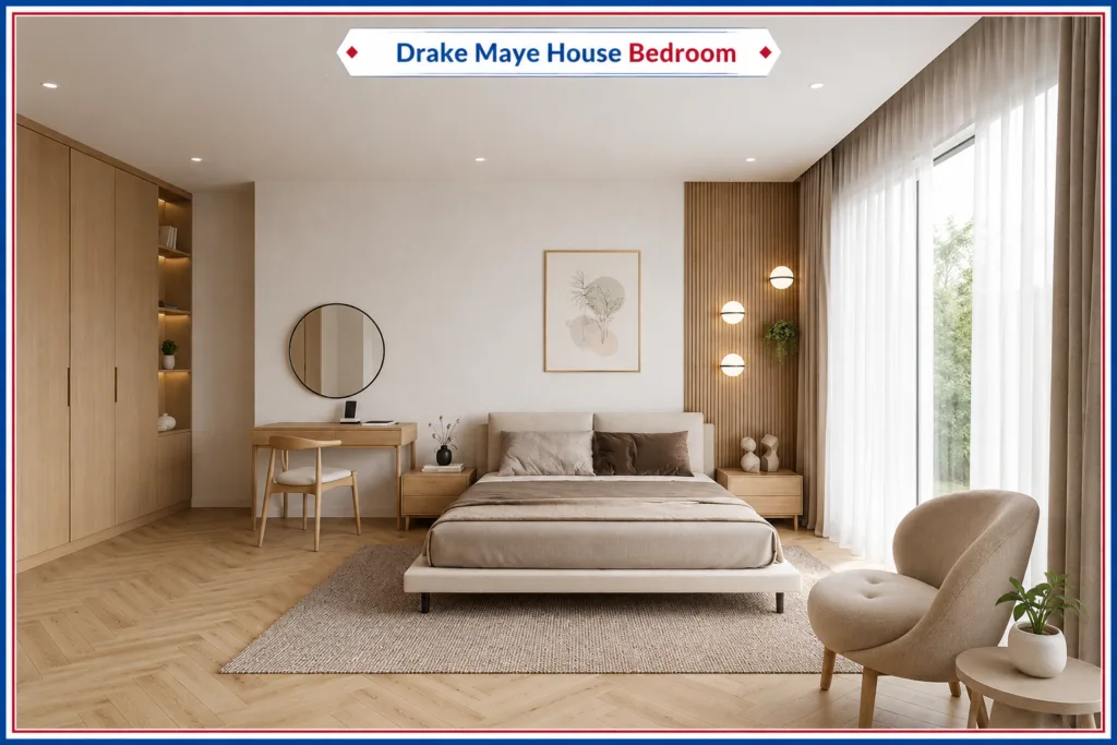 Drake Maye House Bedroom