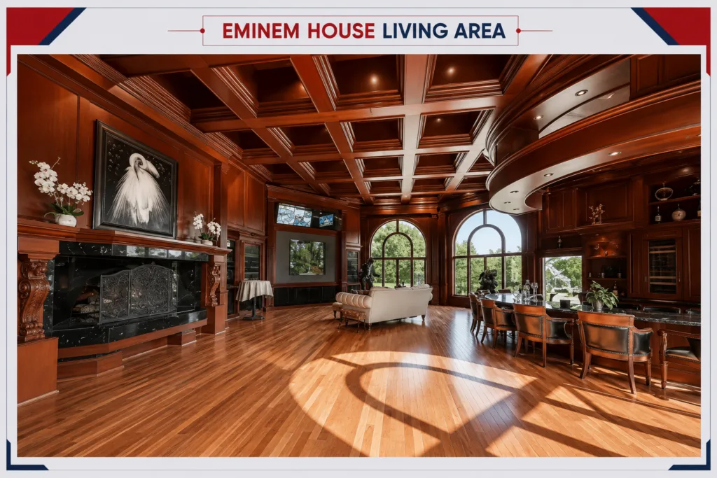 Eminem House Living Area