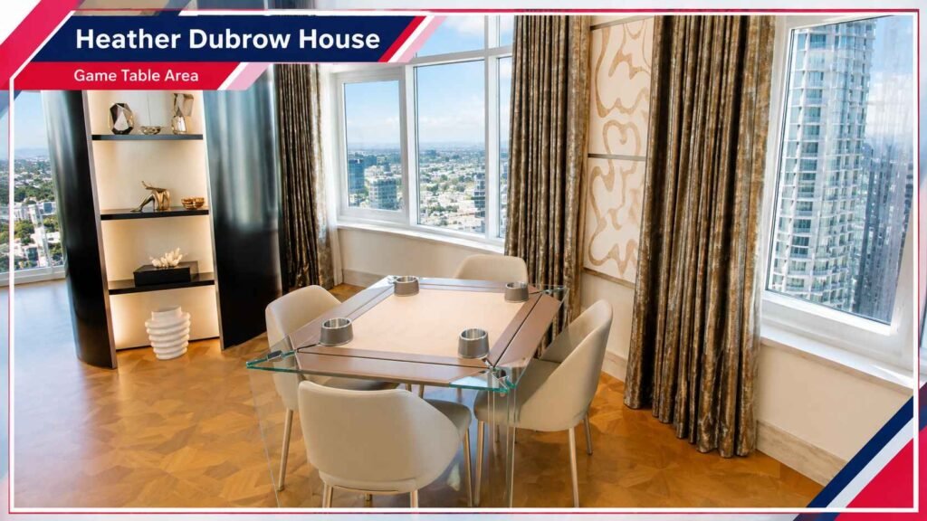Heather Dubrow House Game Table Area