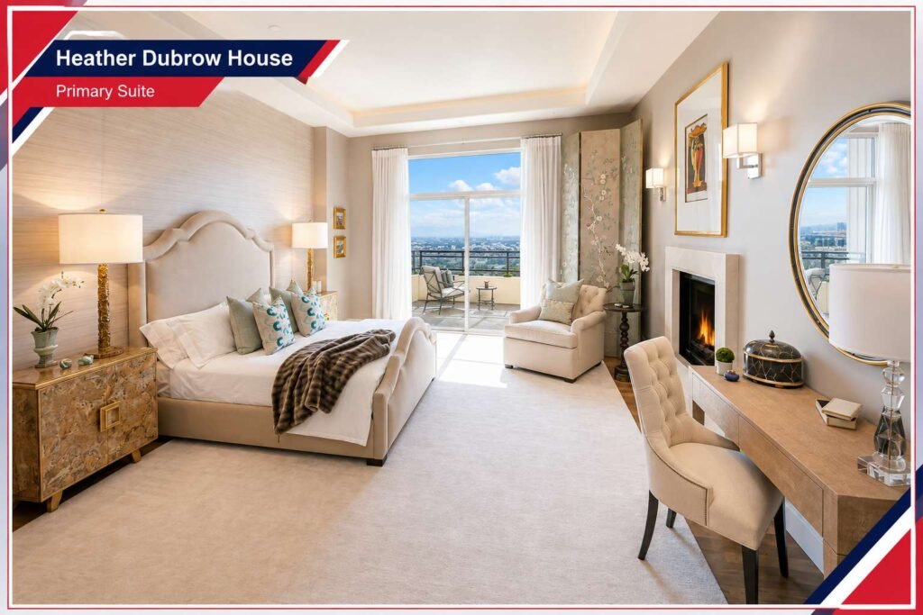 Heather Dubrow House Primary Suite