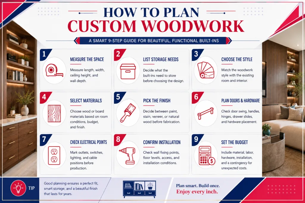 How to Plan Custom Woodwork