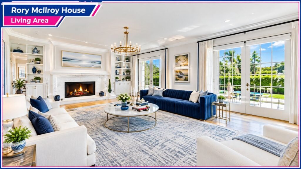 Rory McIlroy House Living Area