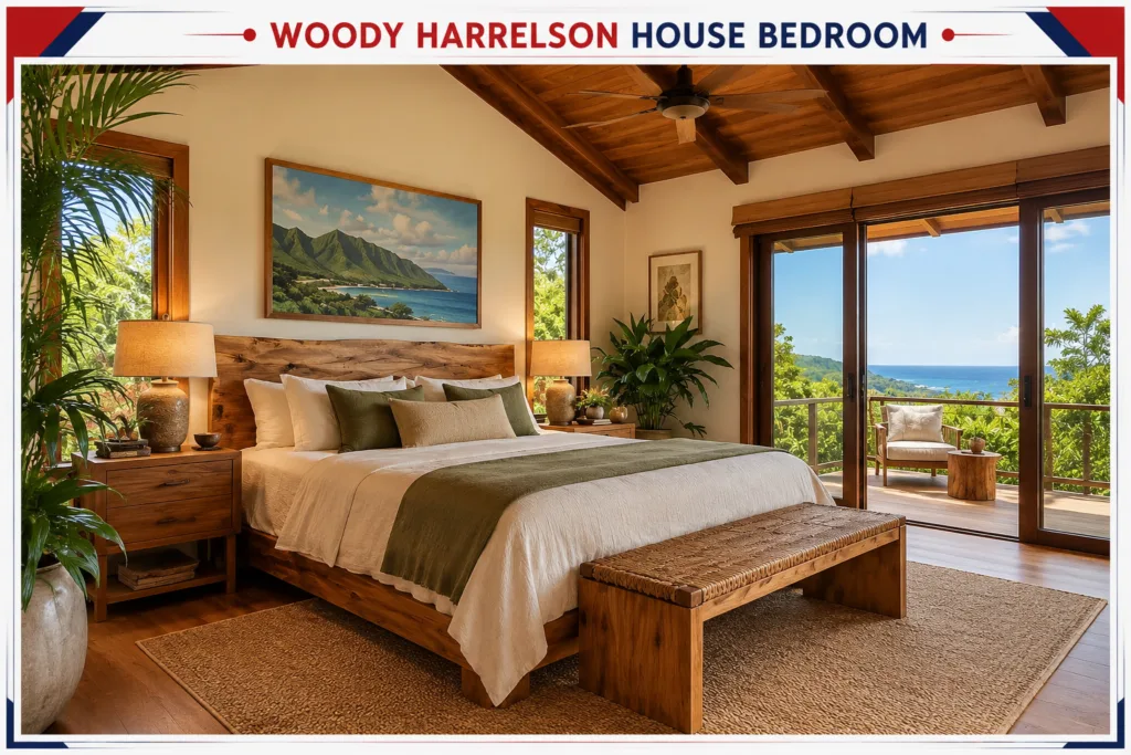 Woody Harrelson House Bedroom