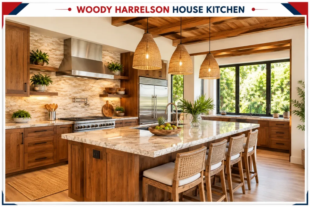 Woody Harrelson House Kitchen