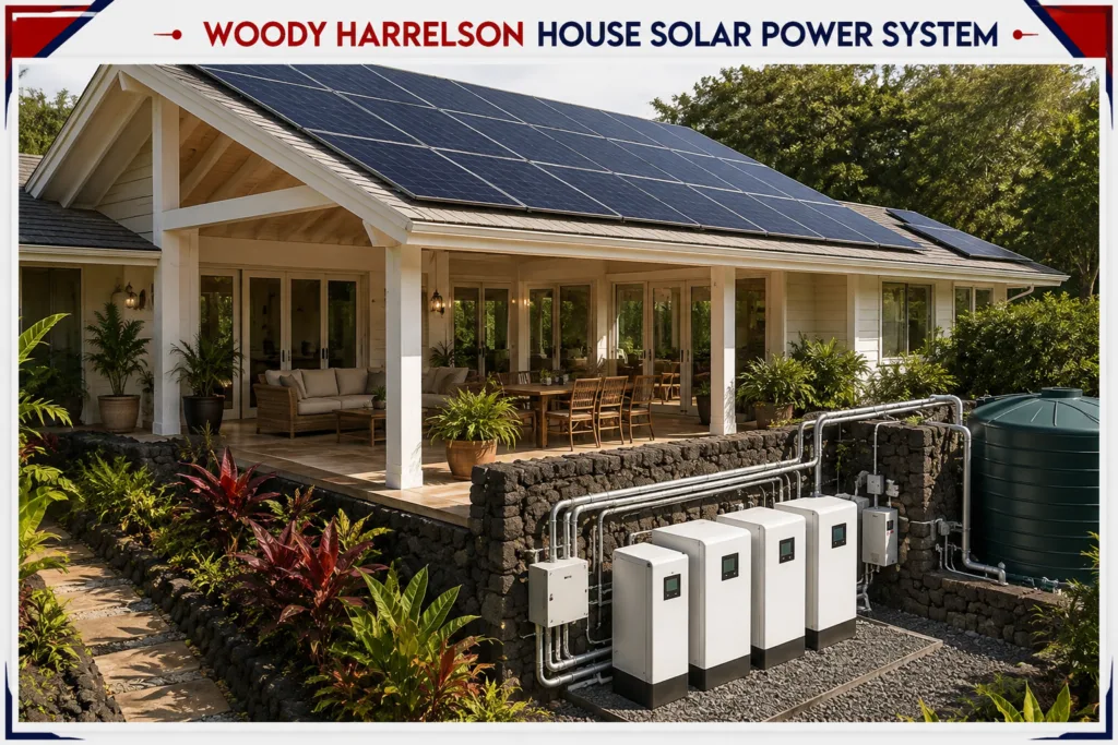Woody Harrelson House Solar Power System