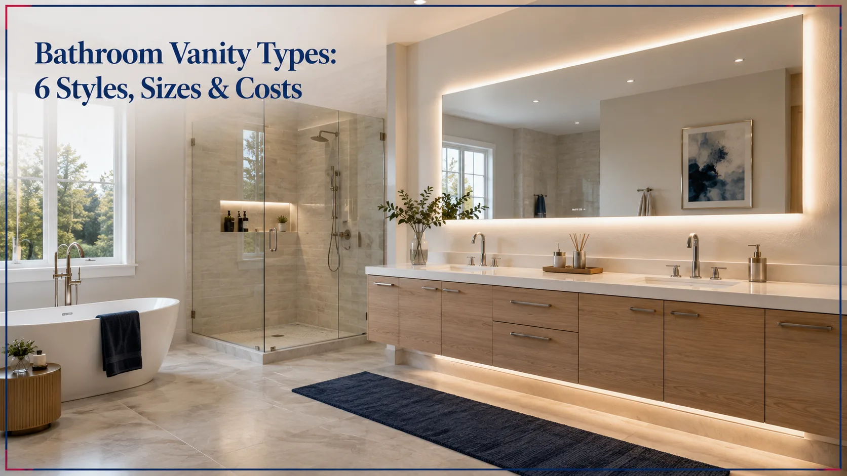 Bathroom Vanity Types: 6 Styles, Sizes & Costs