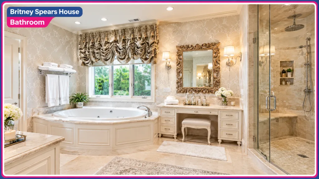 Britney Spears House Bathroom