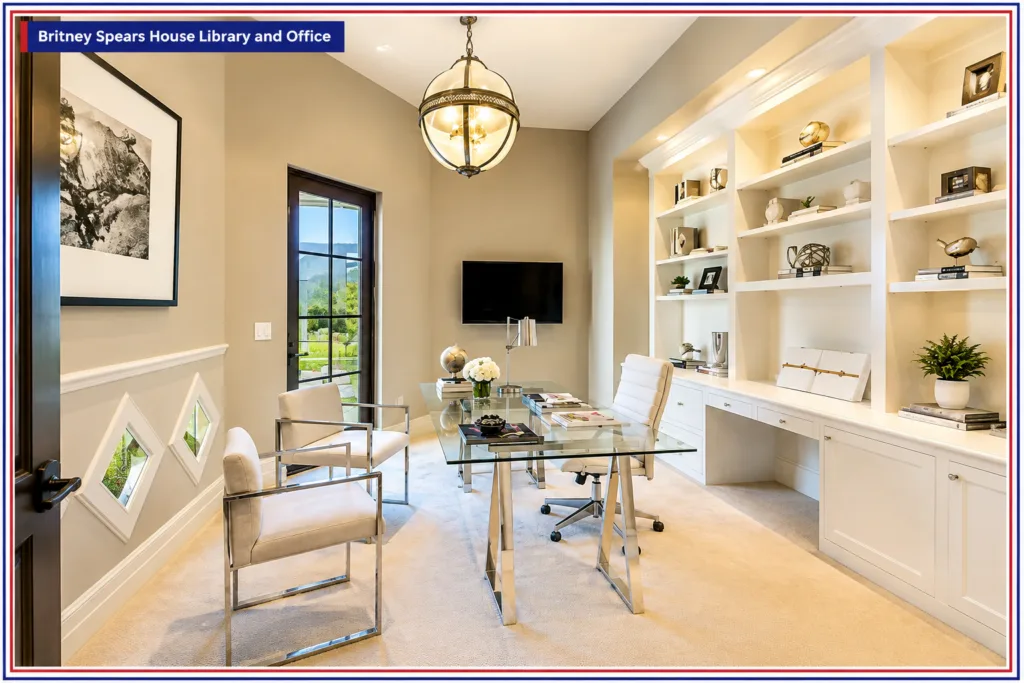 Britney Spears House Library and Office