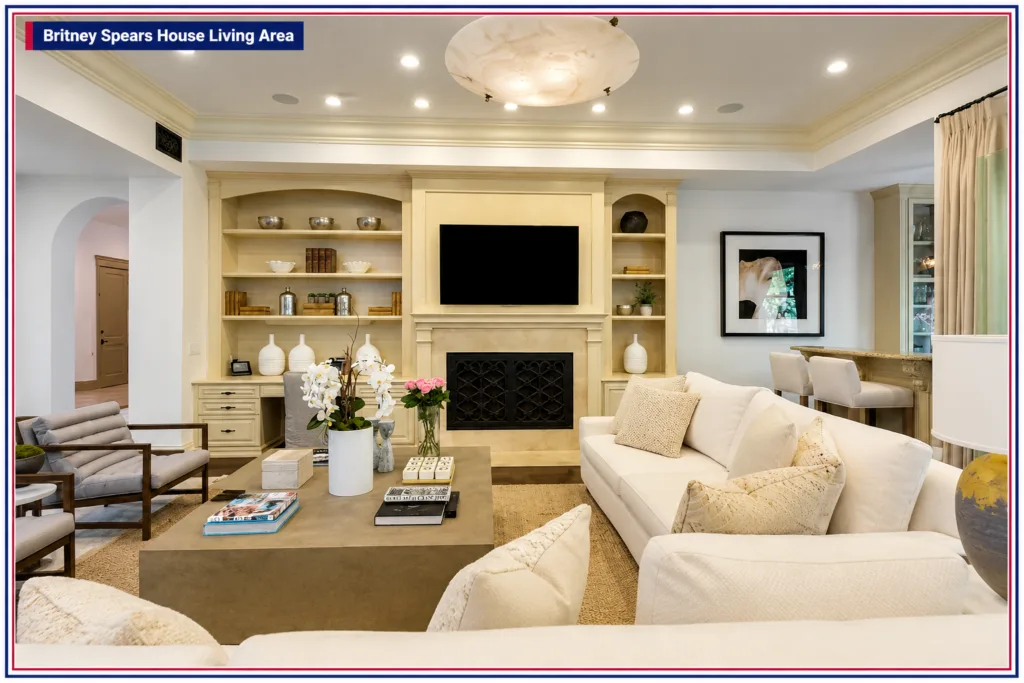 Britney Spears House Living Area