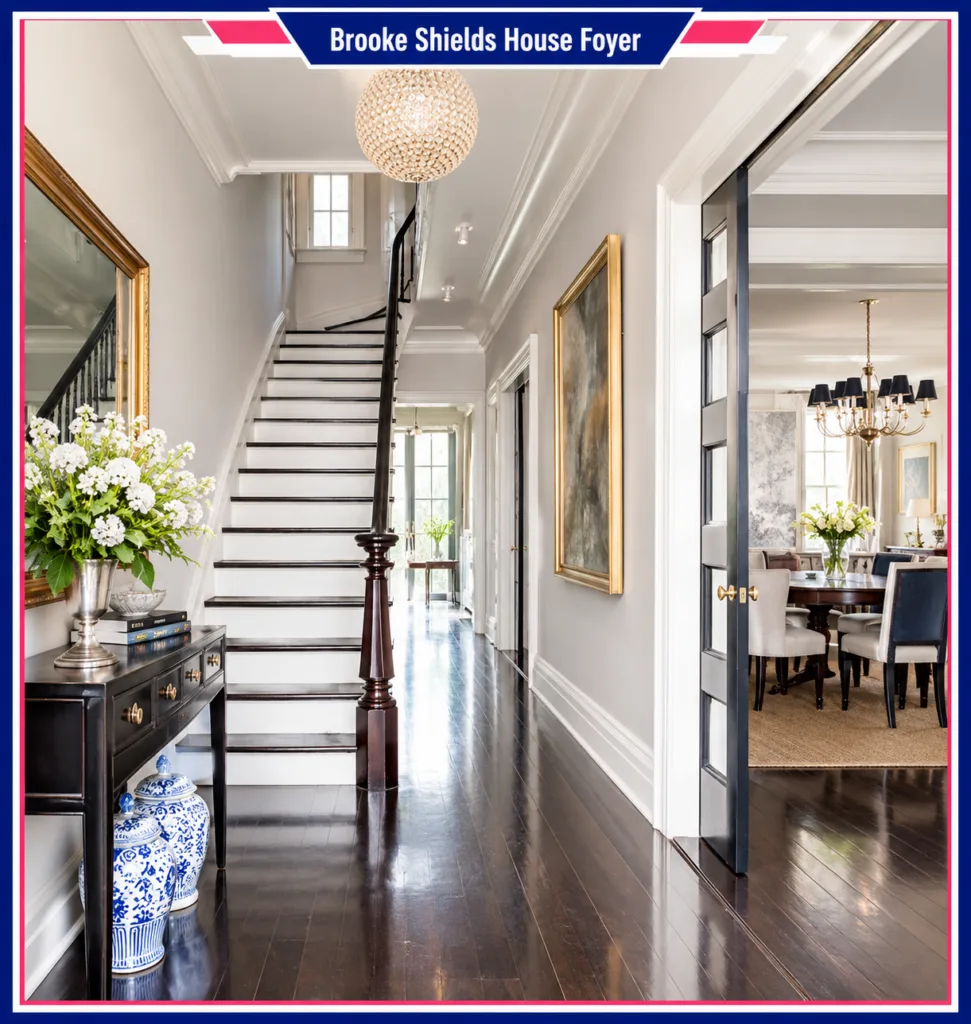 Brooke Shields House Foyer