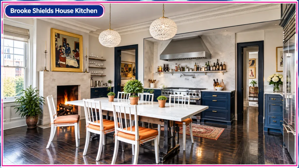 Brooke Shields House Kitchen
