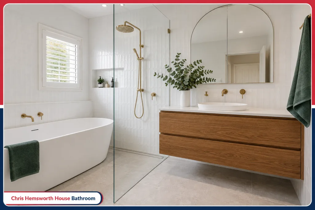 Chris Hemsworth House Bathroom