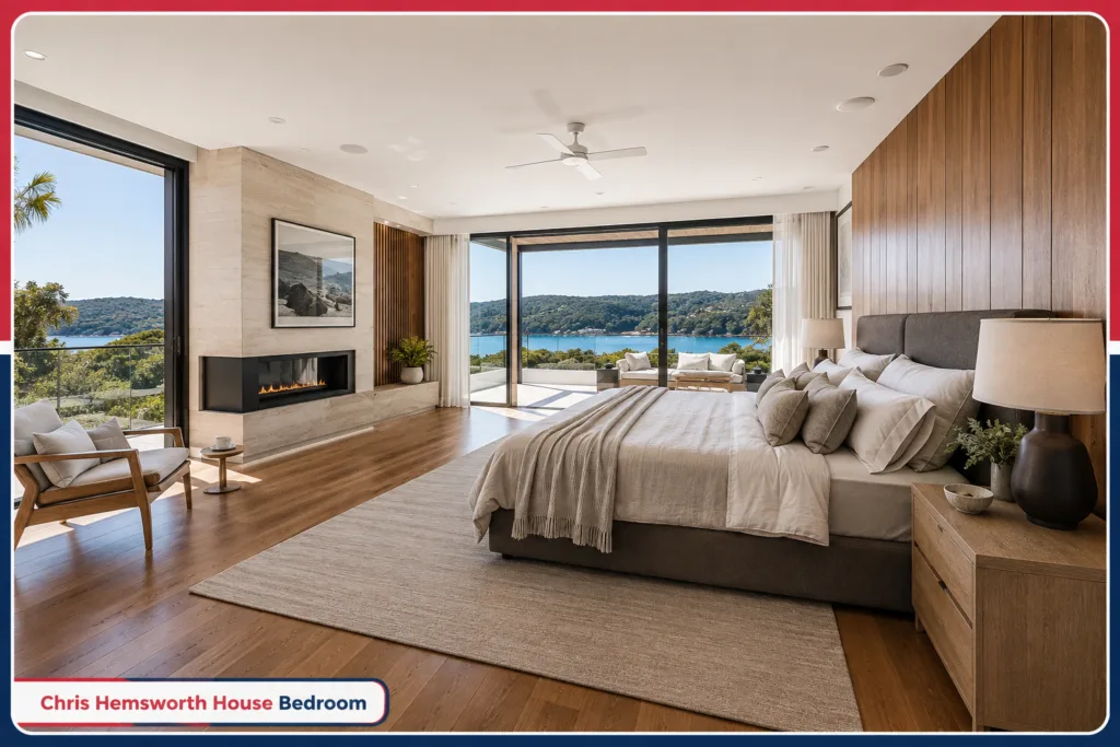 Chris Hemsworth House Bedroom