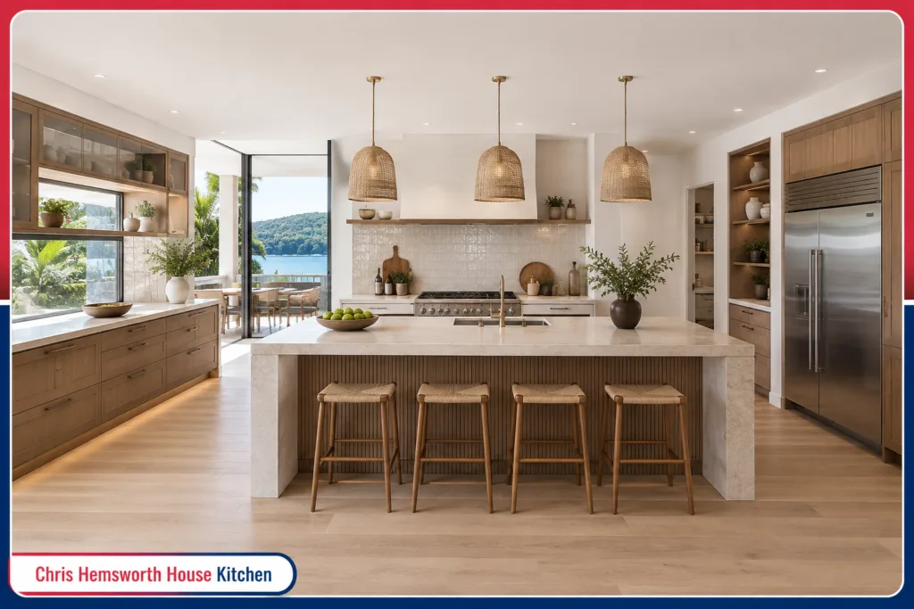 Chris Hemsworth House Kitchen