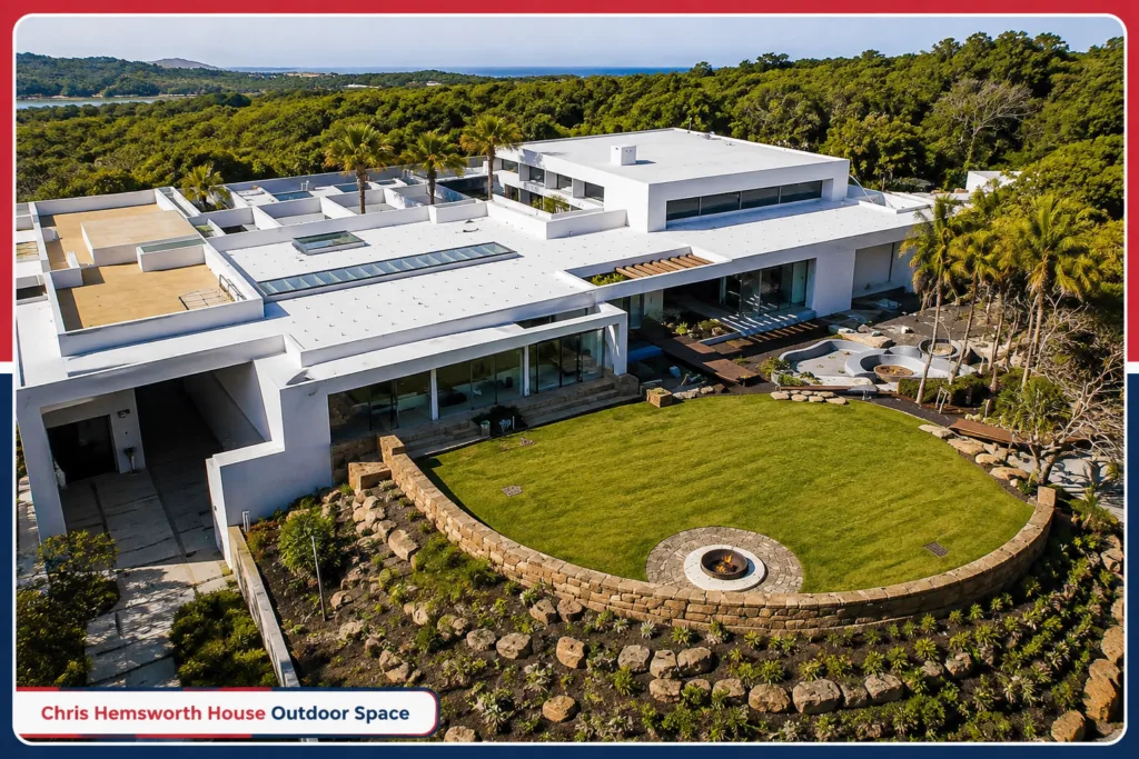 Chris Hemsworth House Outdoor Space