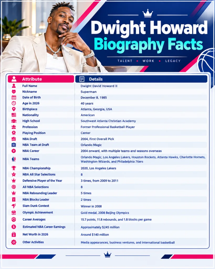 Dwight Howard Biography Facts