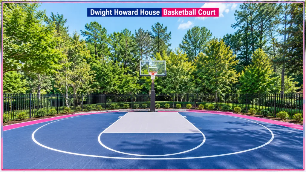 Dwight Howard House Basketball Court