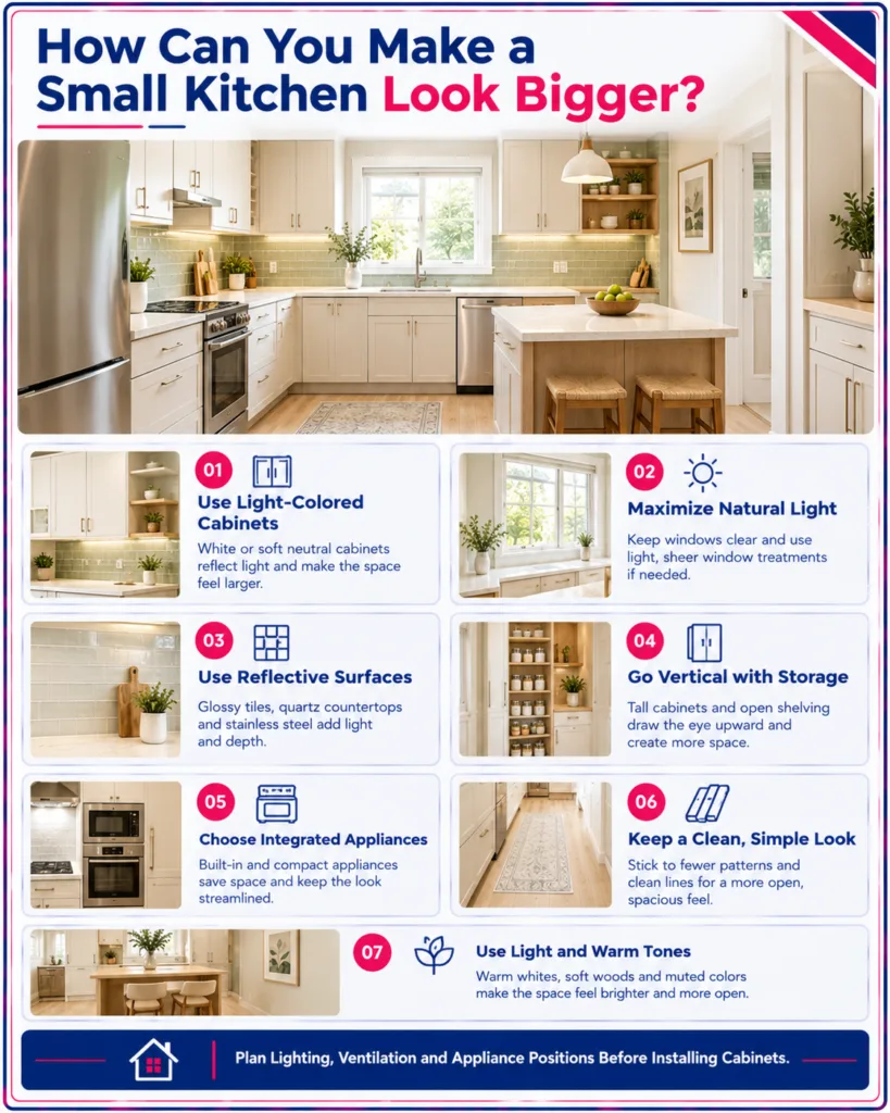 How Can You Make a Small Kitchen Look Bigger