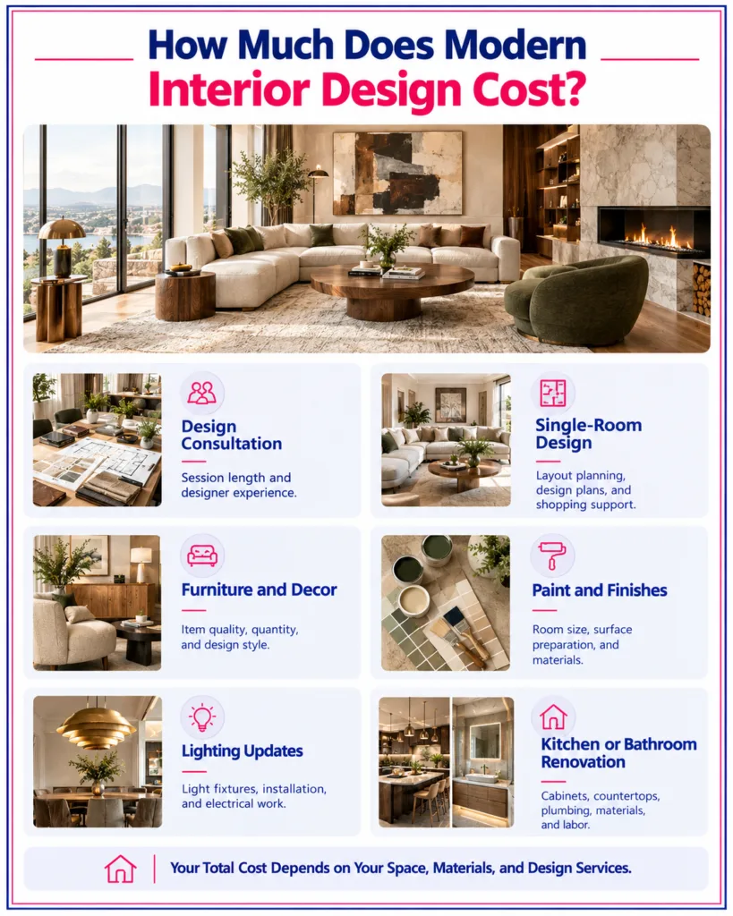 How Much Does Modern Interior Design Cost
