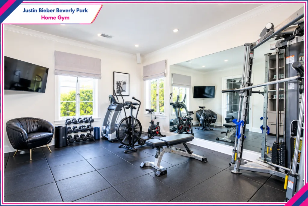 Justin Bieber Beverly Park Home Gym