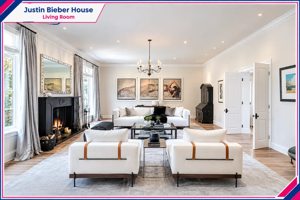 Justin Bieber House Living Room