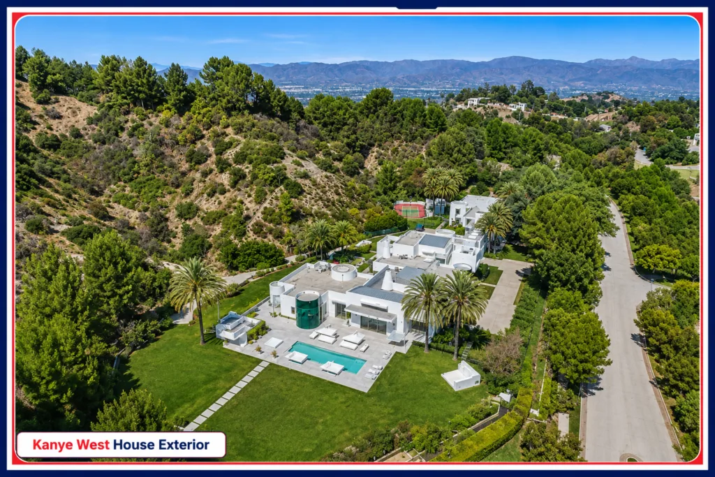 Kanye West House Exterior