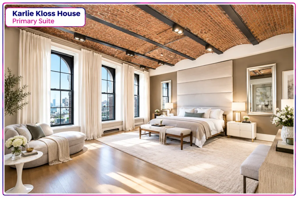 Karlie Kloss House Primary Suite