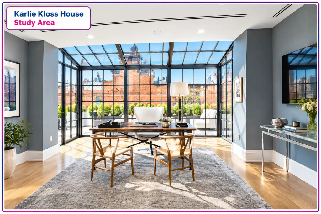 Karlie Kloss House Study Area