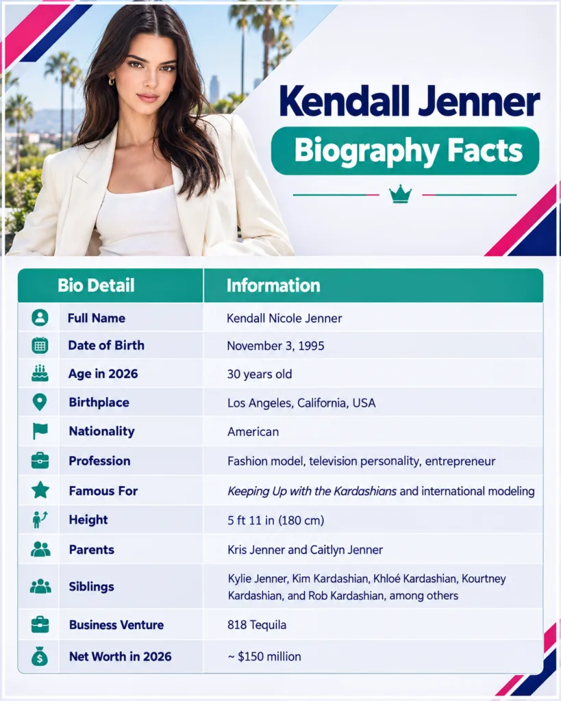 Kendall Jenner Biography