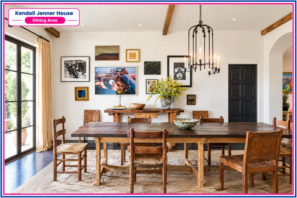 Kendall Jenner House Dining Area