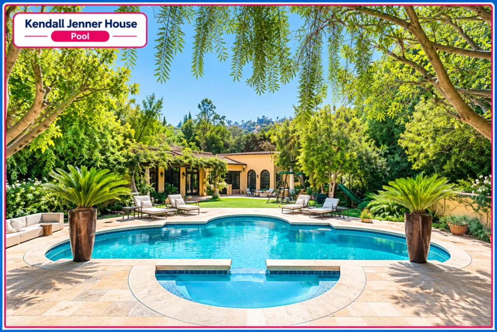 Kendall Jenner House Pool