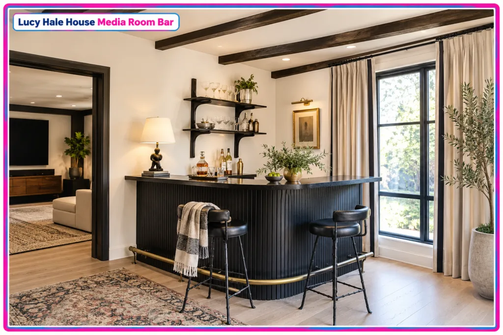 Lucy Hale House Media Room