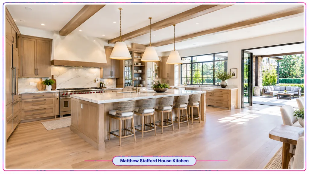 Matthew Stafford House Kitchen