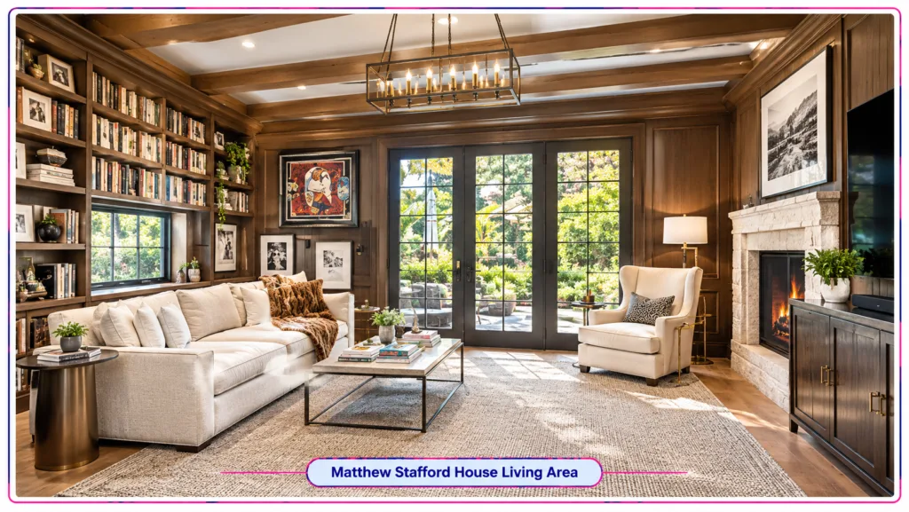 Matthew Stafford House Living Area