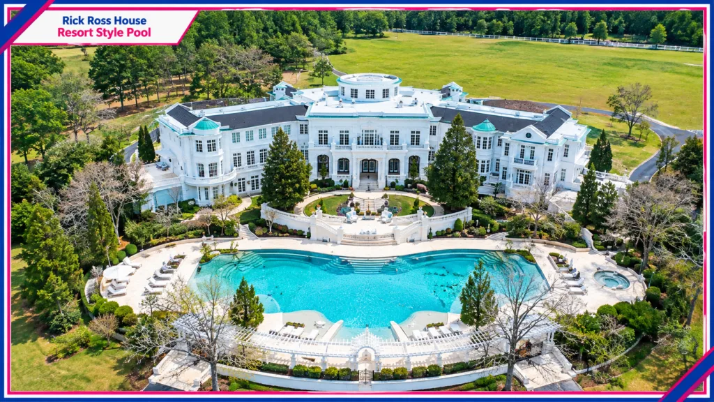 Rick Ross House Resort Style Pool