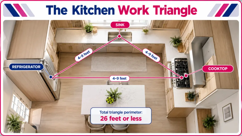 The Kitchen Work Triangle