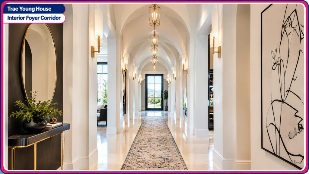 Trae Young House Interior Foyer Corridor