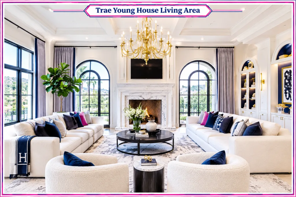 Trae Young House Living Area
