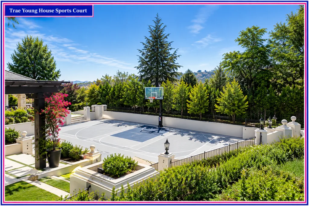 Trae Young House Sports Court