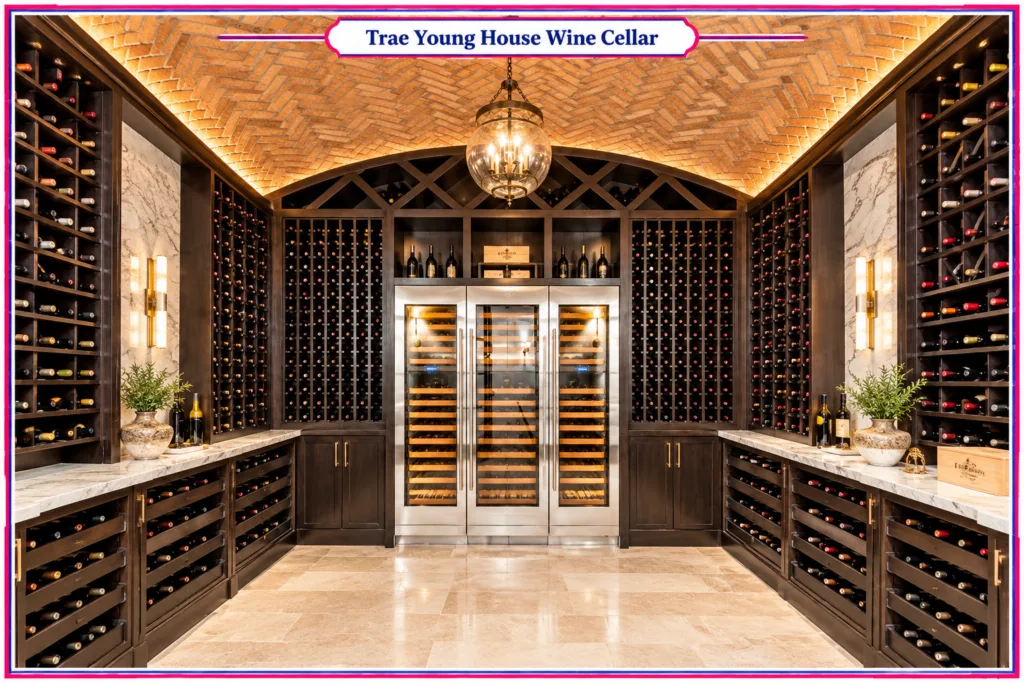 Trae Young House Wine Cellar