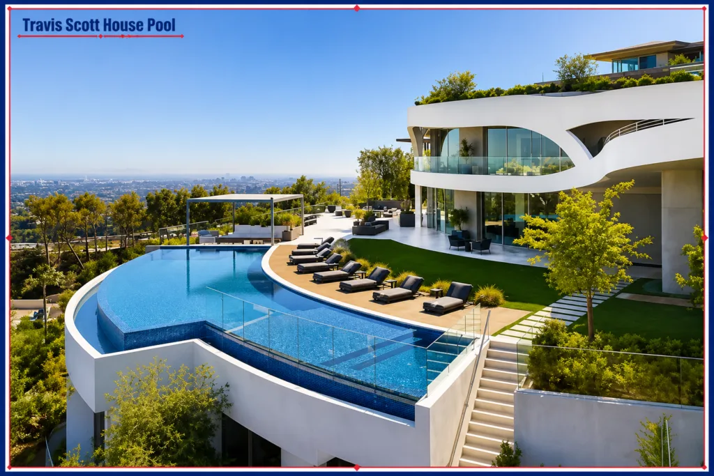 Travis Scott House Pool