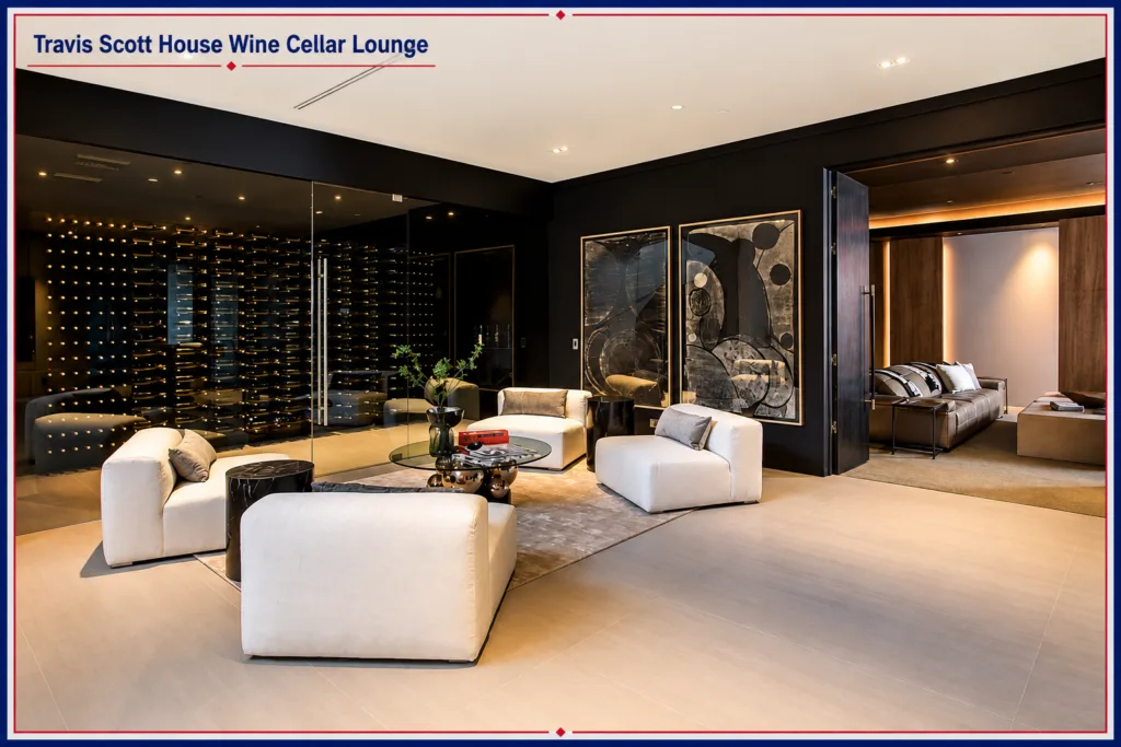 Travis Scott House Wine Cellar Lounge