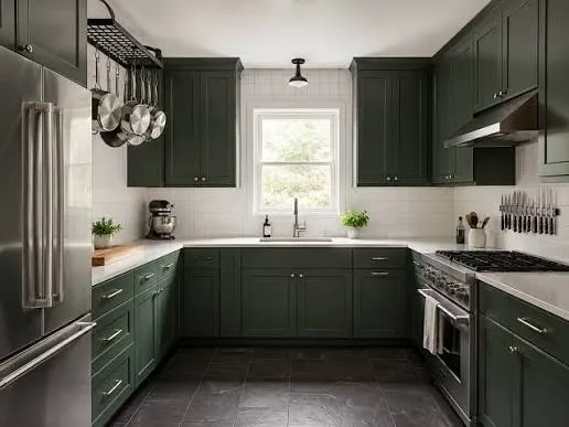 U-Shaped Kitchen Layout