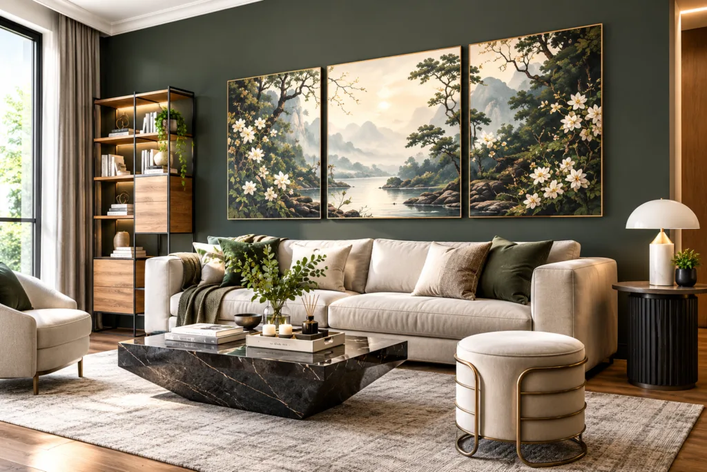 Use Artwork as a Focal Point for Modern Design