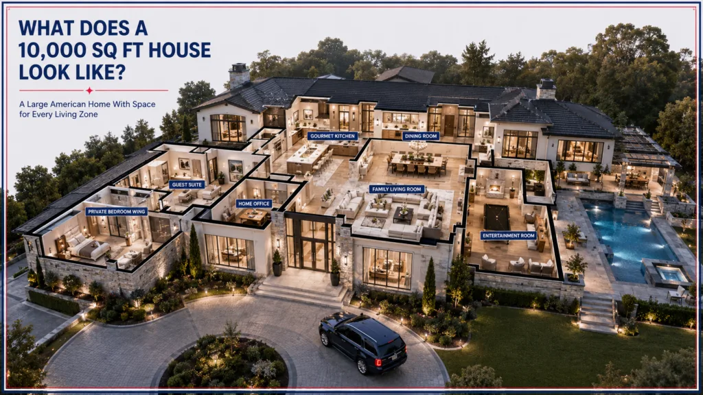 What Does a 10,000 Square Foot House Look Like