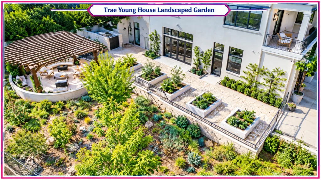 Young House Landscaped Garden