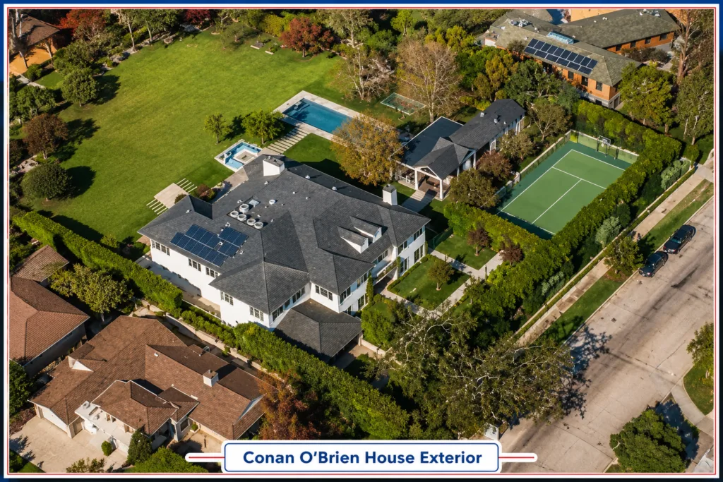 conan o brien california house Exterior