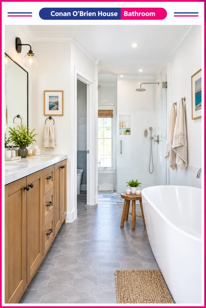 conan o brien california house bathroom